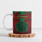 Personalized Morocco Ceramic Mug Royal Lion Islam Patterns - African Pride
