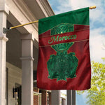 Morocco Garden Flag Royal Lion Islam Patterns - African Pride