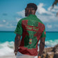 Personalized Morocco Hawaiian Shirt Royal Lion Islam Patterns - African Pride
