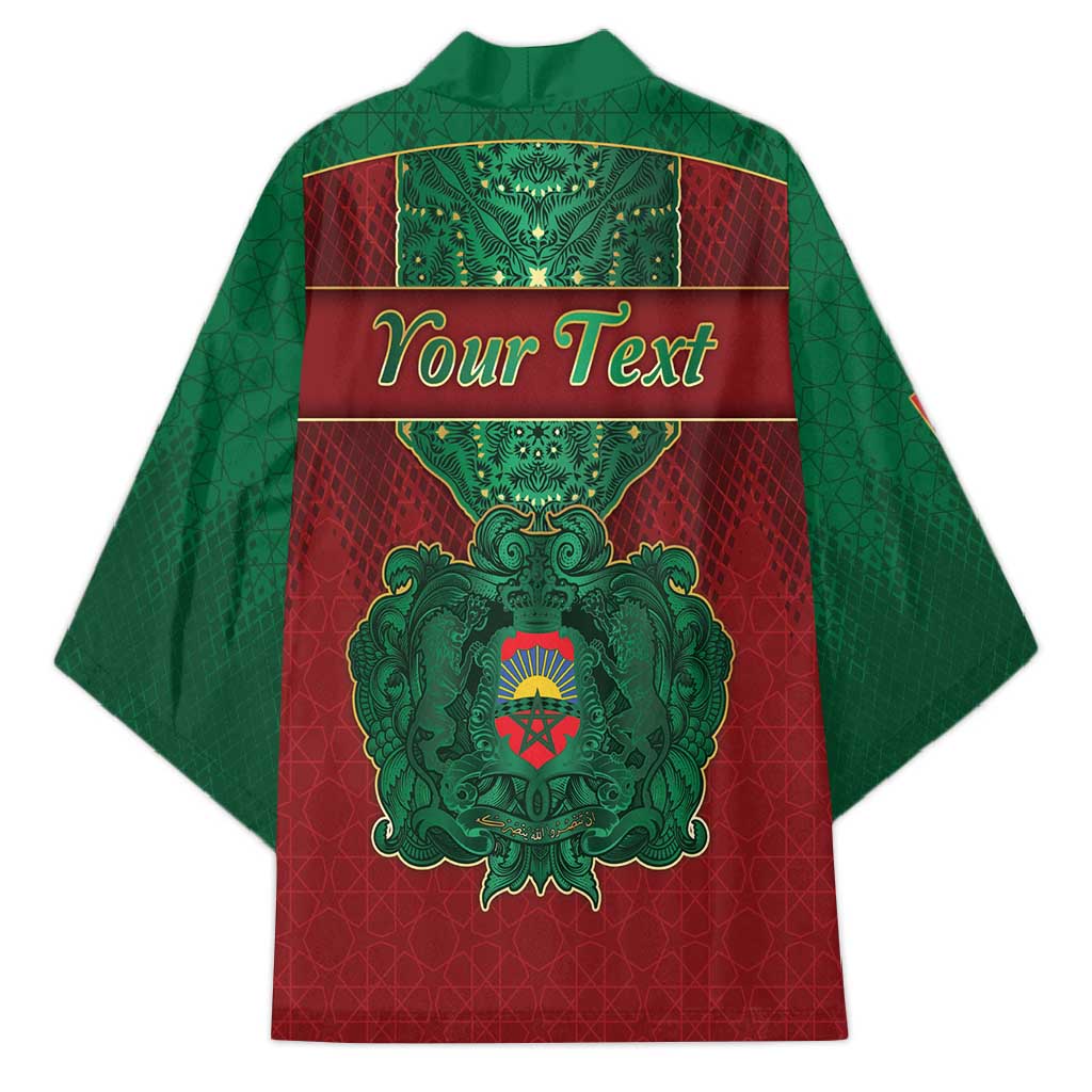 Personalized Morocco Kimono Royal Lion Islam Patterns - African Pride