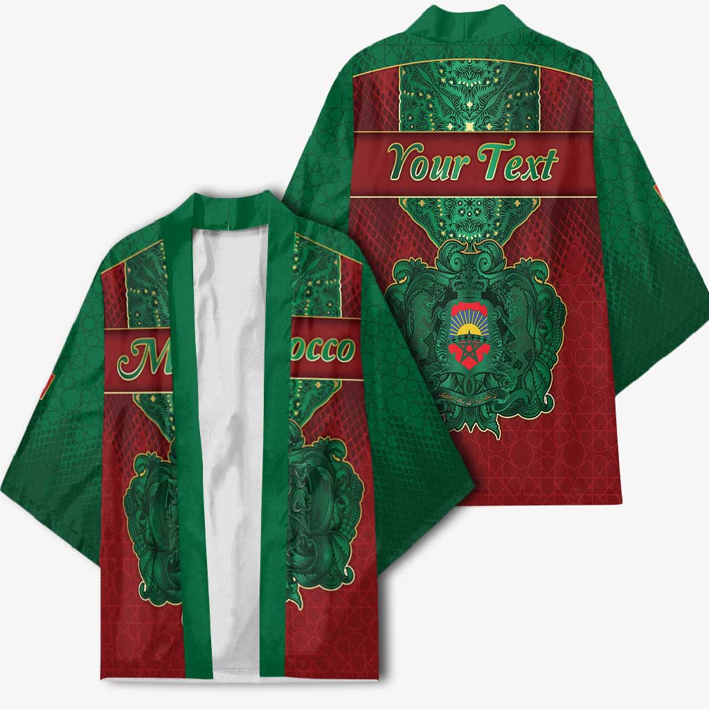Personalized Morocco Kimono Royal Lion Islam Patterns - African Pride