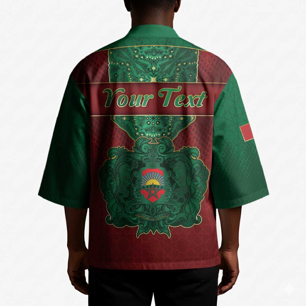 Personalized Morocco Kimono Royal Lion Islam Patterns - African Pride