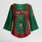 Personalized Morocco Kimono Sleeve Blouse Royal Lion Islam Patterns - African Pride