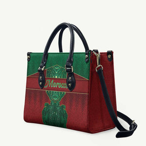 Morocco Leather Bag Royal Lion Islam Patterns - African Pride