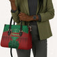Morocco Leather Bag Royal Lion Islam Patterns - African Pride