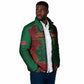 Personalized Morocco Padded Jacket Royal Lion Islam Patterns - African Pride