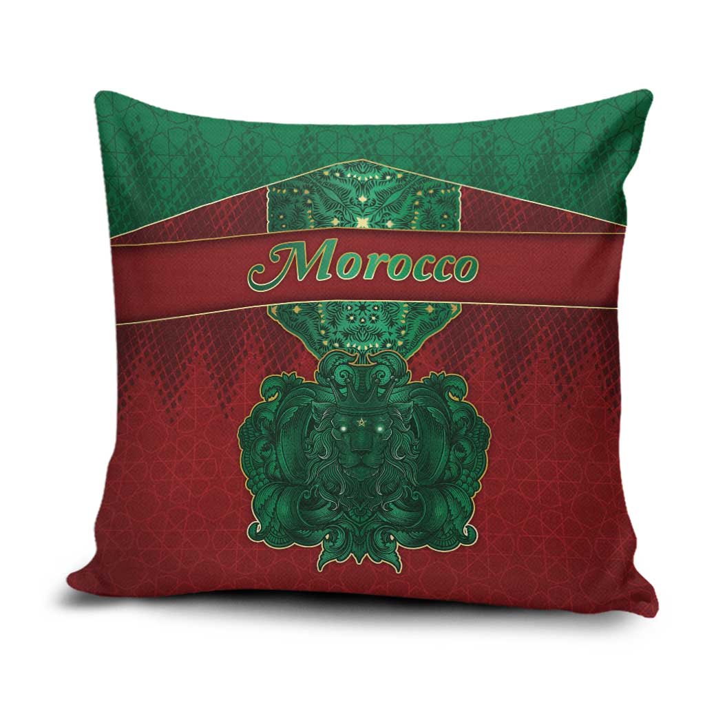 Morocco Pillow Cover Royal Lion Islam Patterns - African Pride