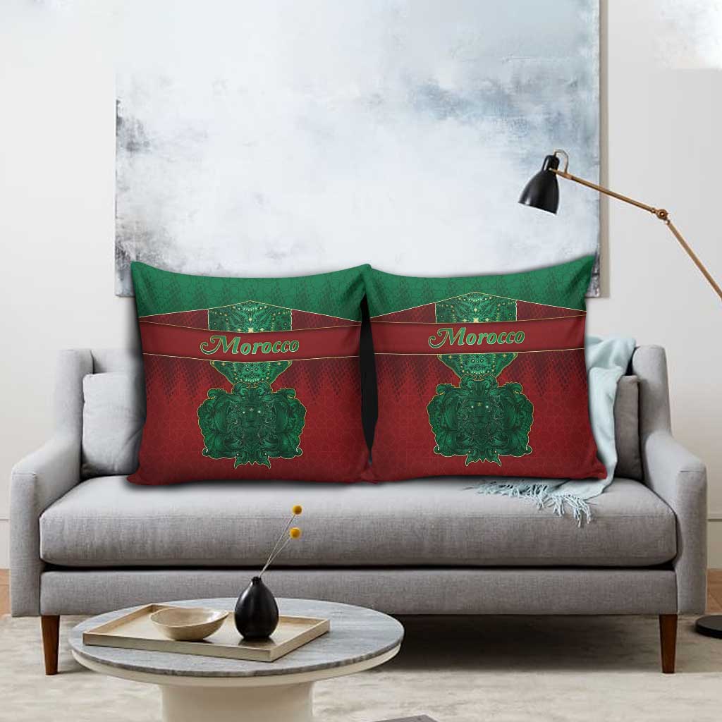 Morocco Pillow Cover Royal Lion Islam Patterns - African Pride
