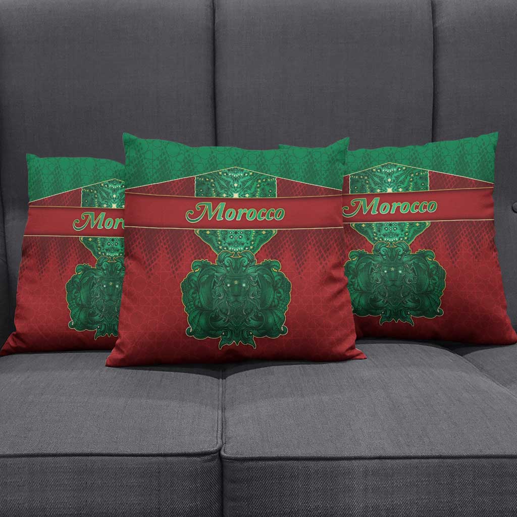 Morocco Pillow Cover Royal Lion Islam Patterns - African Pride
