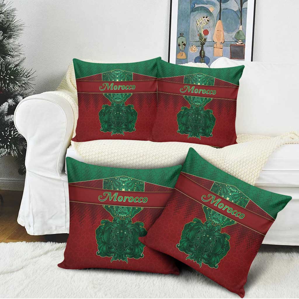Morocco Pillow Cover Royal Lion Islam Patterns - African Pride