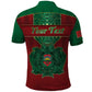 Personalized Morocco Polo Shirt Royal Lion Islam Patterns - African Pride