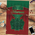 Morocco Puzzle Royal Lion Islam Patterns - African Pride