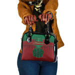 Morocco Shoulder Handbag Royal Lion Islam Patterns - African Pride
