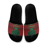 Morocco Slide Sandals Royal Lion Islam Patterns - African Pride