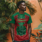 Personalized Morocco T shirt Royal Lion Islam Patterns - African Pride