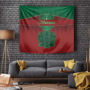 Morocco Tapestry Royal Lion Islam Patterns - African Pride