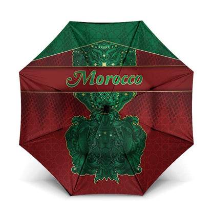 Morocco Umbrella Royal Lion Islam Patterns - African Pride