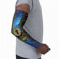 Egyptian Goddess Hathor Arm Sleeves Galaxy Ancient Mythology Sun Disk Cow Horn
