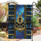 Egyptian Goddess Hathor Garden Flag Galaxy Ancient Mythology Sun Disk Cow Horn