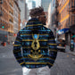 Egyptian Goddess Hathor Hoodie Galaxy Ancient Mythology Sun Disk Cow Horn