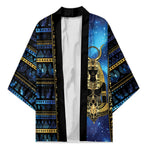 Egyptian Goddess Hathor Kimono Galaxy Ancient Mythology Sun Disk Cow Horn