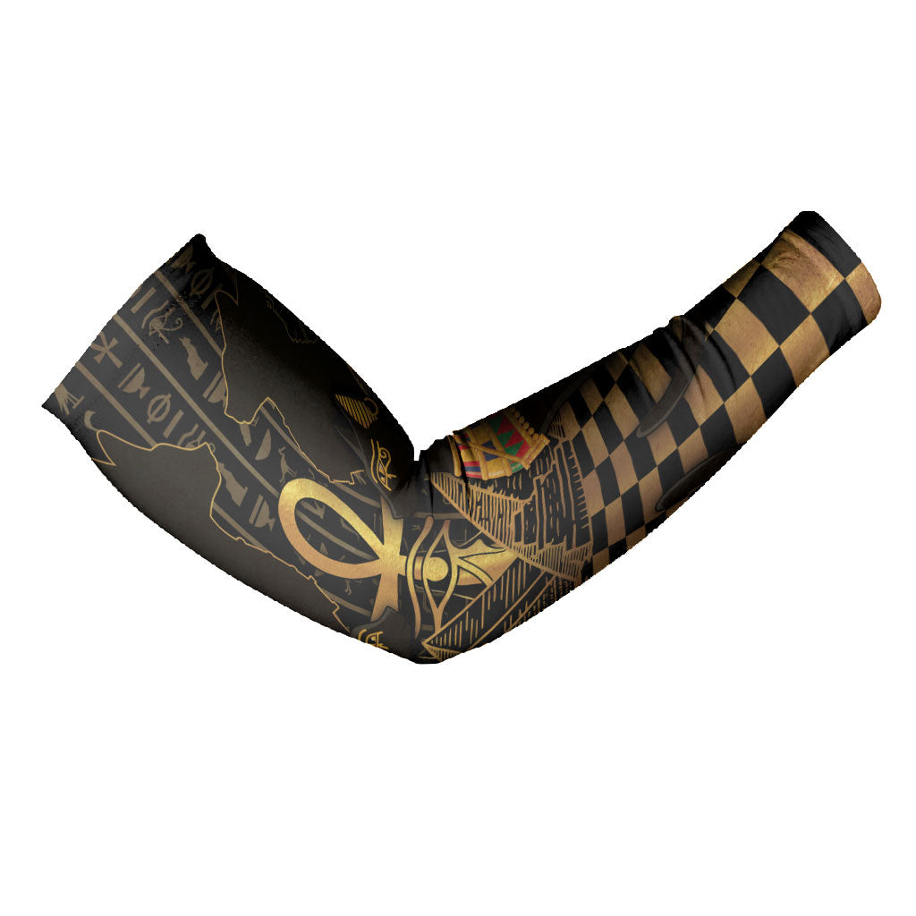 Egyptian Goddess Bastet Arm Sleeves Ancient Mythology Sacred Black Cat