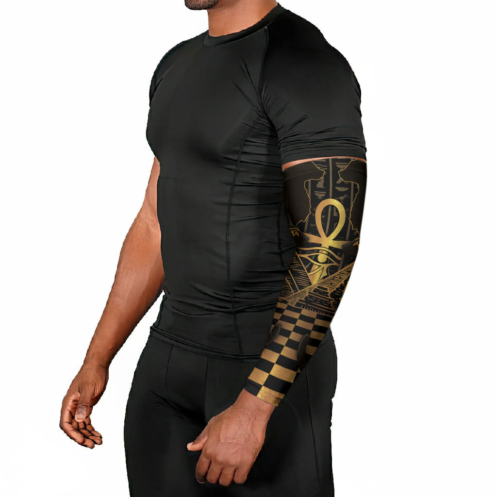 Egyptian Goddess Bastet Arm Sleeves Ancient Mythology Sacred Black Cat
