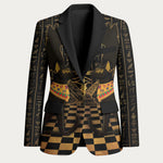 Egyptian Goddess Bastet Blazer Ancient Mythology Sacred Black Cat