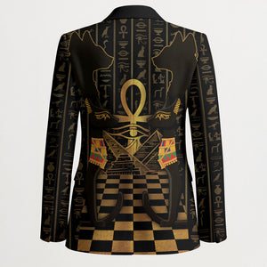 Egyptian Goddess Bastet Blazer Ancient Mythology Sacred Black Cat