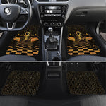 Egyptian Goddess Bastet Car Mats Ancient Mythology Sacred Black Cat
