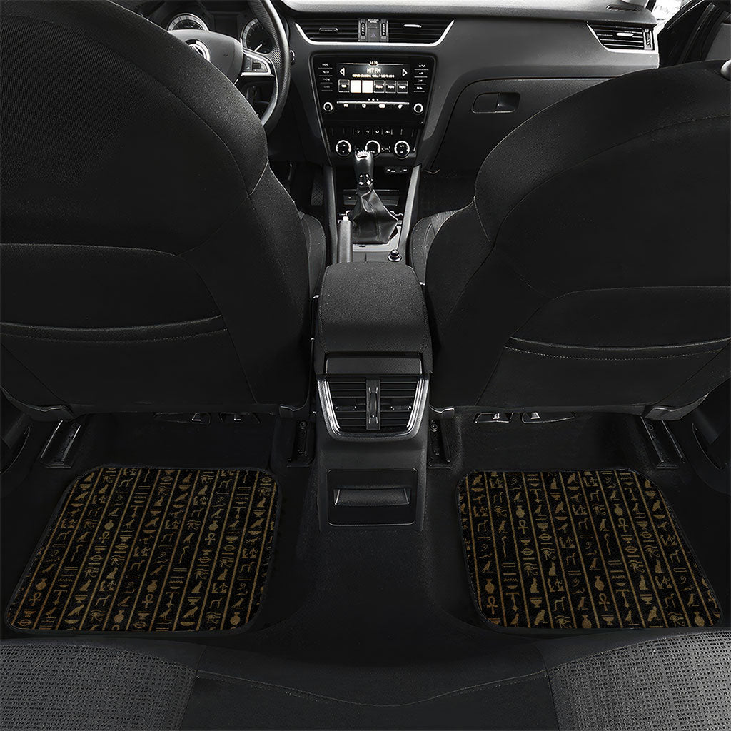 Egyptian Goddess Bastet Car Mats Ancient Mythology Sacred Black Cat
