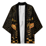 Egyptian Goddess Bastet Kimono Ancient Mythology Sacred Black Cat