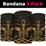 Egyptian Goddess Bastet Neck Gaiter Ancient Mythology Sacred Black Cat