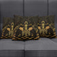 Egyptian Goddess Bastet Pillow Cover Ancient Mythology Sacred Black Cat