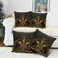Egyptian Goddess Bastet Pillow Cover Ancient Mythology Sacred Black Cat
