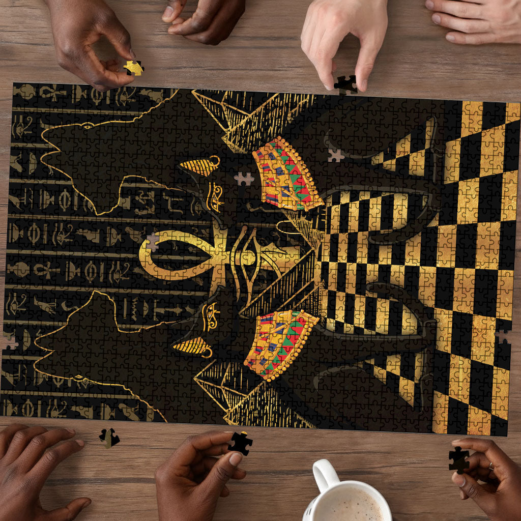 Egyptian Goddess Bastet Puzzle Ancient Mythology Sacred Black Cat