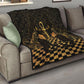 Egyptian Goddess Bastet Quilt Ancient Mythology Sacred Black Cat