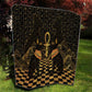 Egyptian Goddess Bastet Quilt Ancient Mythology Sacred Black Cat