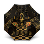 Egyptian Goddess Bastet Umbrella Ancient Mythology Sacred Black Cat