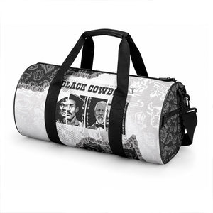 Black Cowboy Duffle Bag African American Black History Unique Style