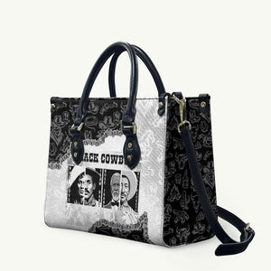 Black Cowboy Leather Bag African American Black History Unique Style