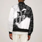 Black Cowboy Sleeve Zip Bomber Jacket African American Black History Unique Style