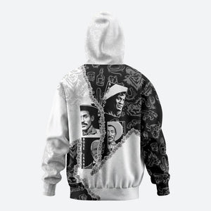 Black Cowboy Zip Hoodie African American Black History Unique Style