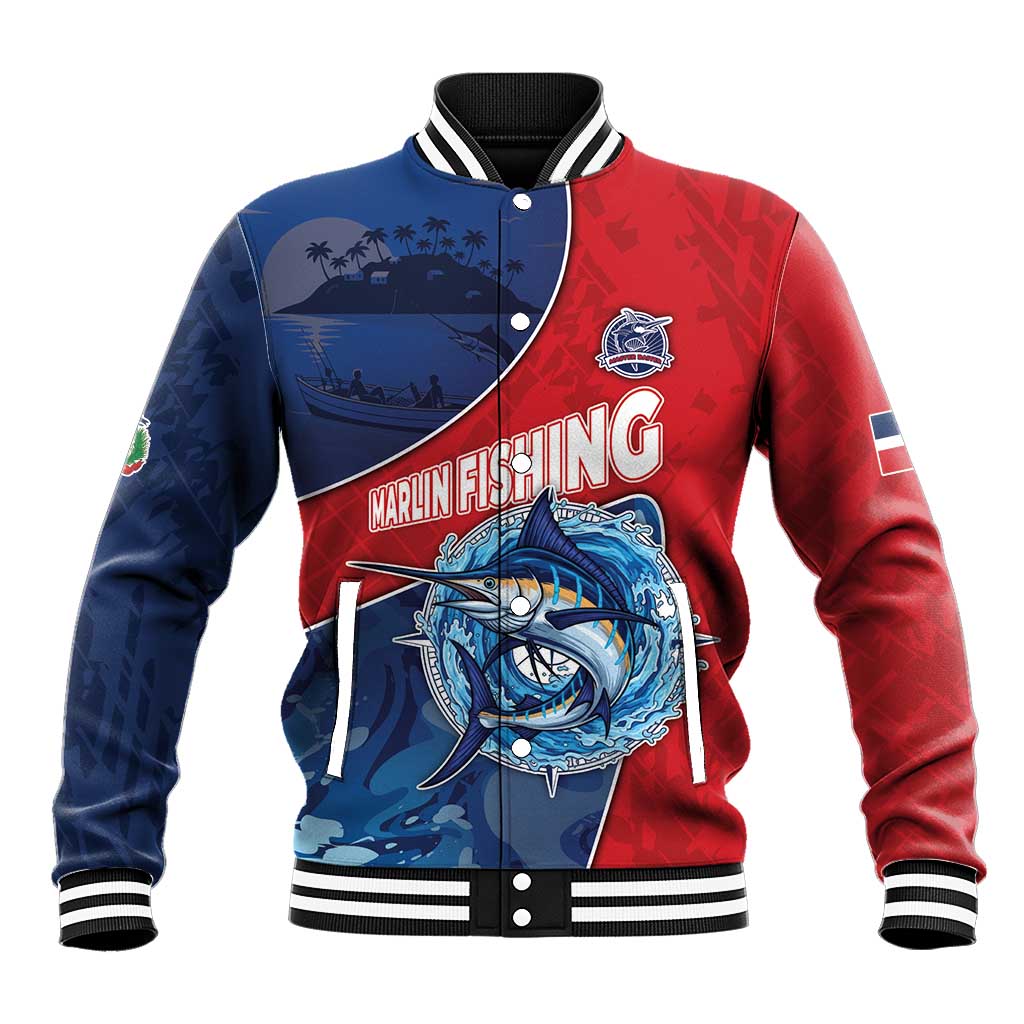 Afro-Dominicans Fishing Baseball Jacket Master Baiter - African Pride