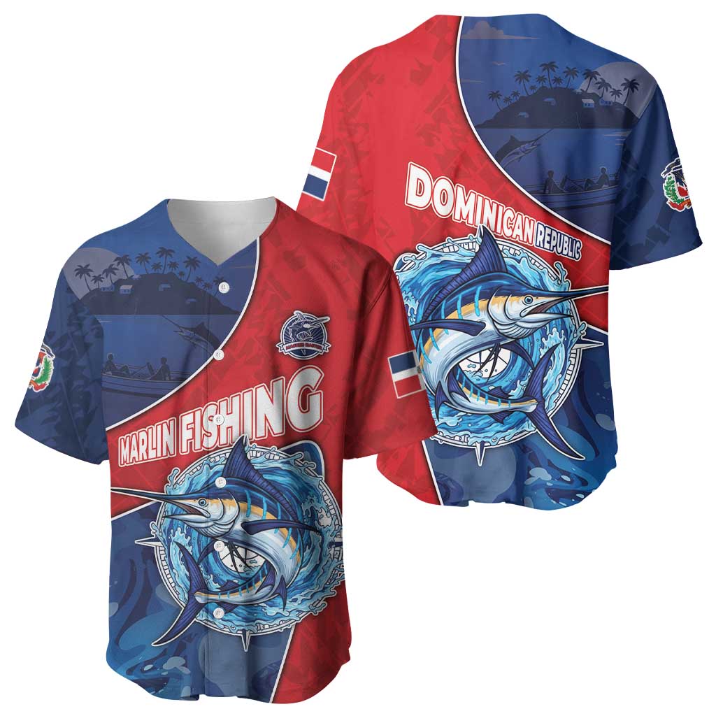 Afro-Dominicans Fishing Baseball Jersey Master Baiter DT05