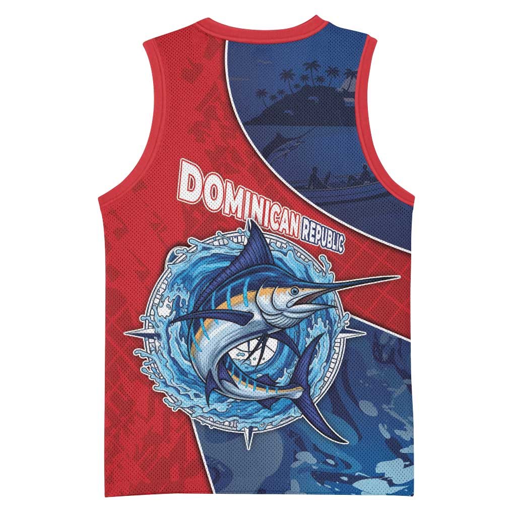 Afro-Dominicans Fishing Basketball Jersey Master Baiter - African Pride