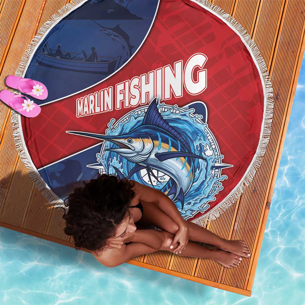 Afro-Dominicans Fishing Beach Blanket Master Baiter - African Pride