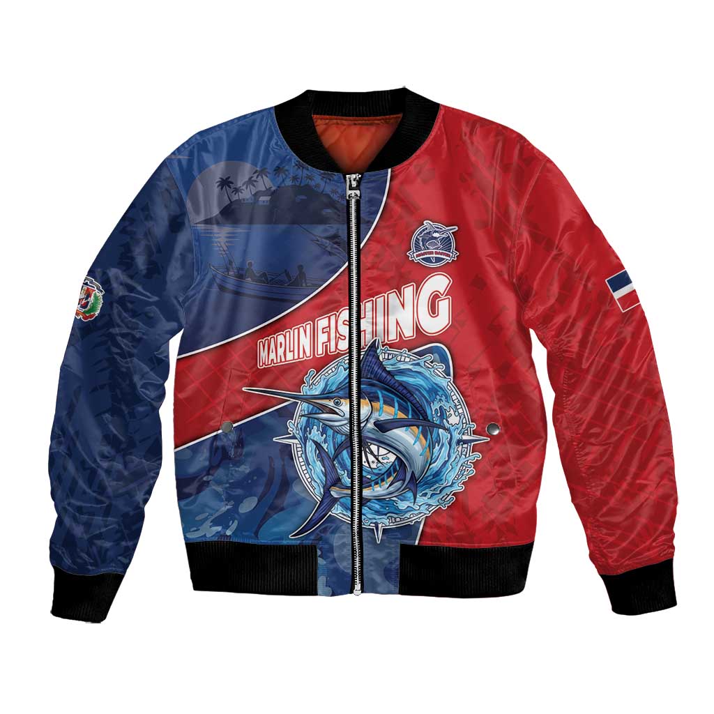 Afro-Dominicans Fishing Bomber Jacket Master Baiter - African Pride