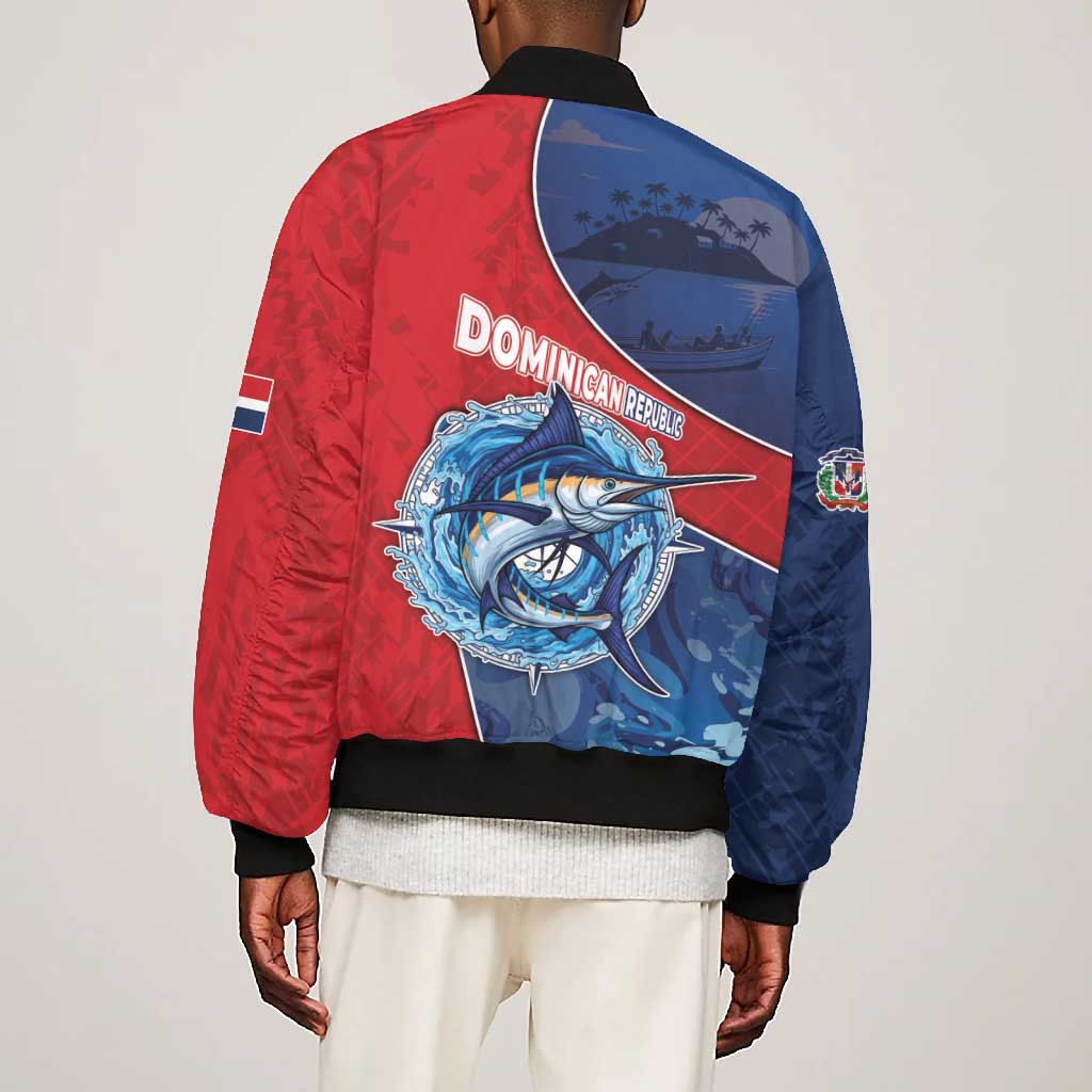 Afro-Dominicans Fishing Bomber Jacket Master Baiter - African Pride