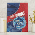 Afro-Dominicans Fishing Canvas Wall Art Master Baiter - African Pride